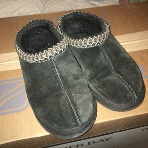 Black Tasman slipper uggs