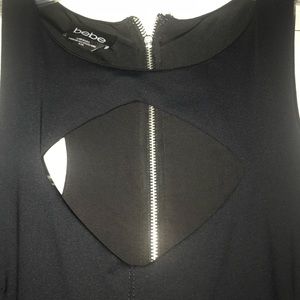 Black Bebe party dress