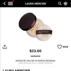 Laura Mercier translucent setting powder