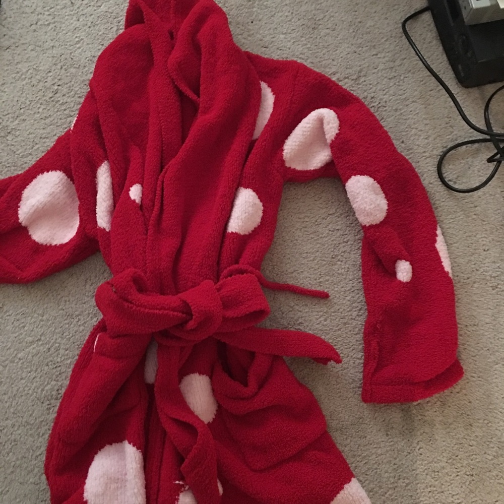 Victoria secret red robe