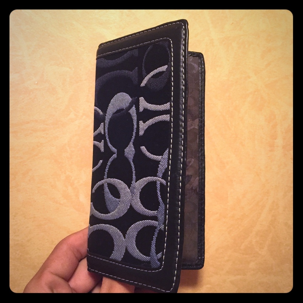Blue Coach Wallet