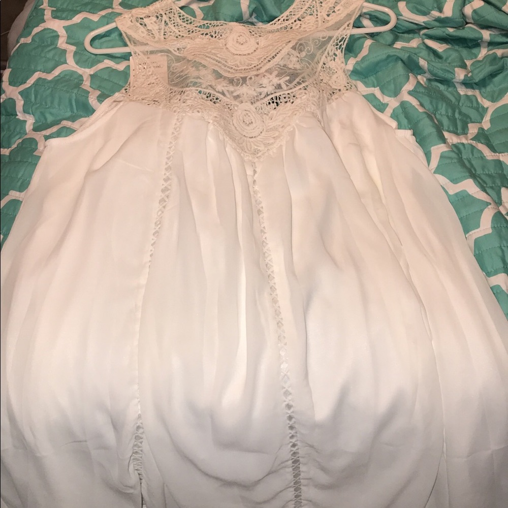White dress
