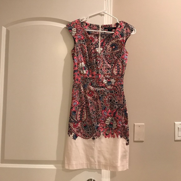 French Connection Floral Paisley Cotton Dress - Picture 1 of 1