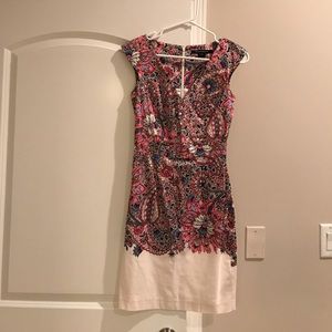 French Connection Floral Paisley Cotton Dress