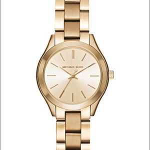 Michael Kors Mini Slim Runway Gold Edition