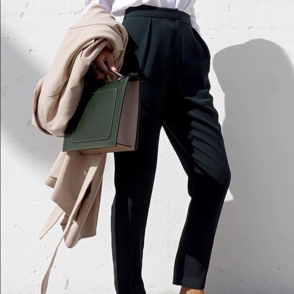 ❌SOLD❌ Dark Green Trouser Pants