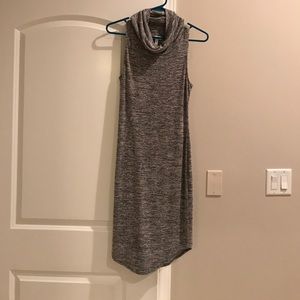 Leith grey cowl neck tank dress