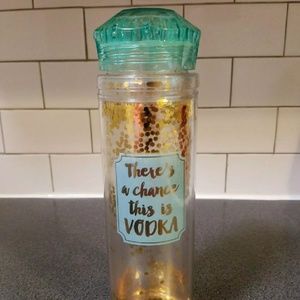 Charming Charlie Diamond top water bottle