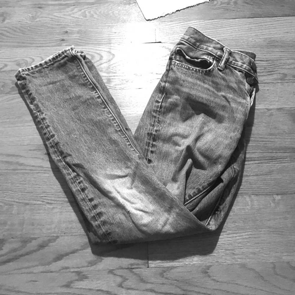 Abercrombie and fitch skinny jeans.