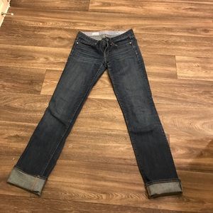 Gap 27/4L real straight jeans
