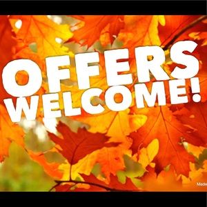 Make an offer! 🎃🍂🍁