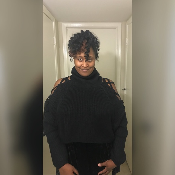 Vera Moda Tie Sleeve Sweater - Picture 7 of 8