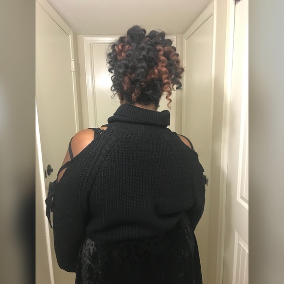 Vera Moda Tie Sleeve Sweater - Picture 8 of 8