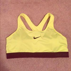 Padded Nike sports bra
