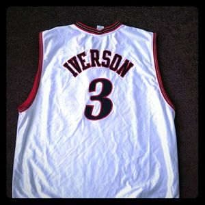 NBA authentic Allen Iverson Jersey
