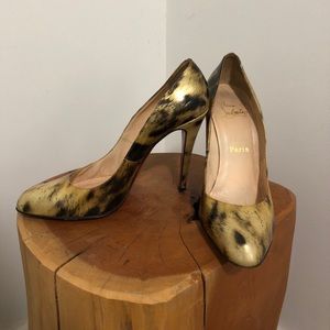 Christian Louboutin Leopard Heels