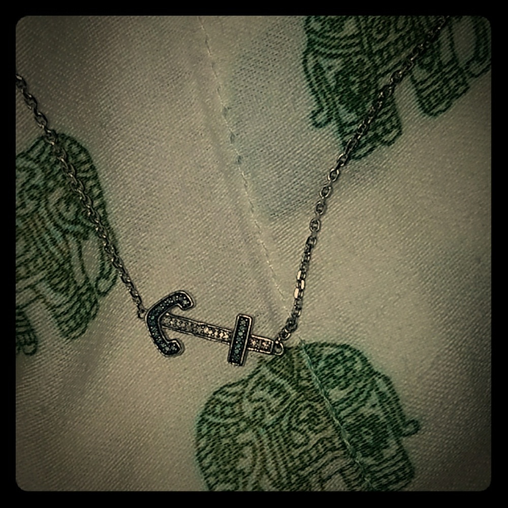 Kay jewlery Sterling silver anchor