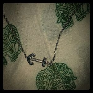 Kay jewlery Sterling silver anchor