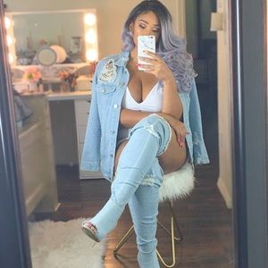 Fashion Nova Not Shy High Boots