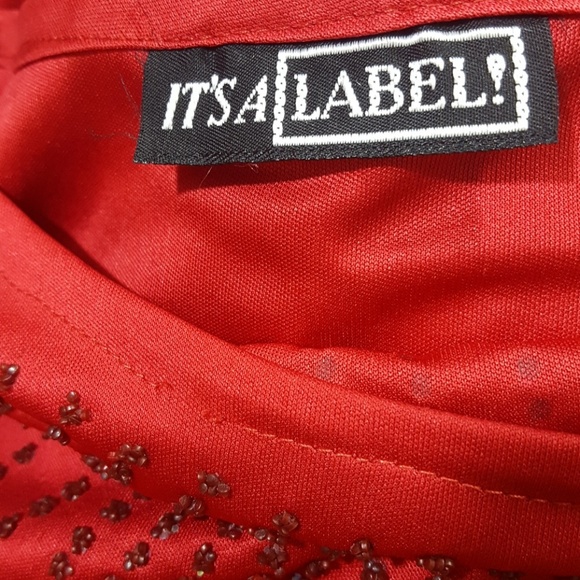 It's a Label Red long sleeves beaded top. Size XL - Picture 6 of 8