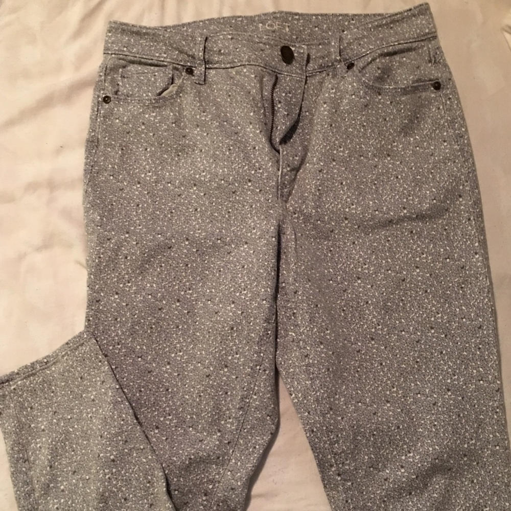 LOFT skinny ankle jeans