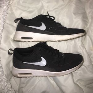 Nike AirMax Thea Black Running Shoes
