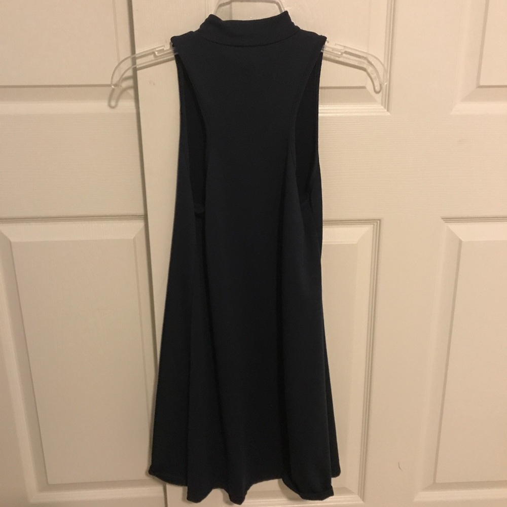 Navy halter dress size extra small ❤️