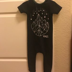 Rags to raches romper 18-24m