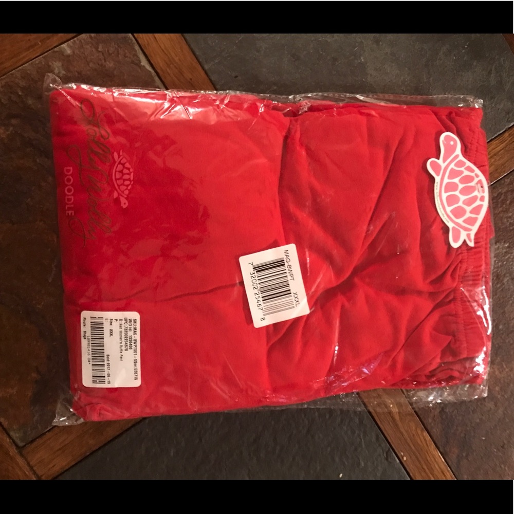 Lolly Wolly Doodle red ruffle pants NWT.