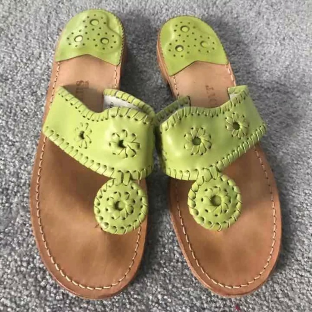 SOLD - Lime Green Jack Rogers