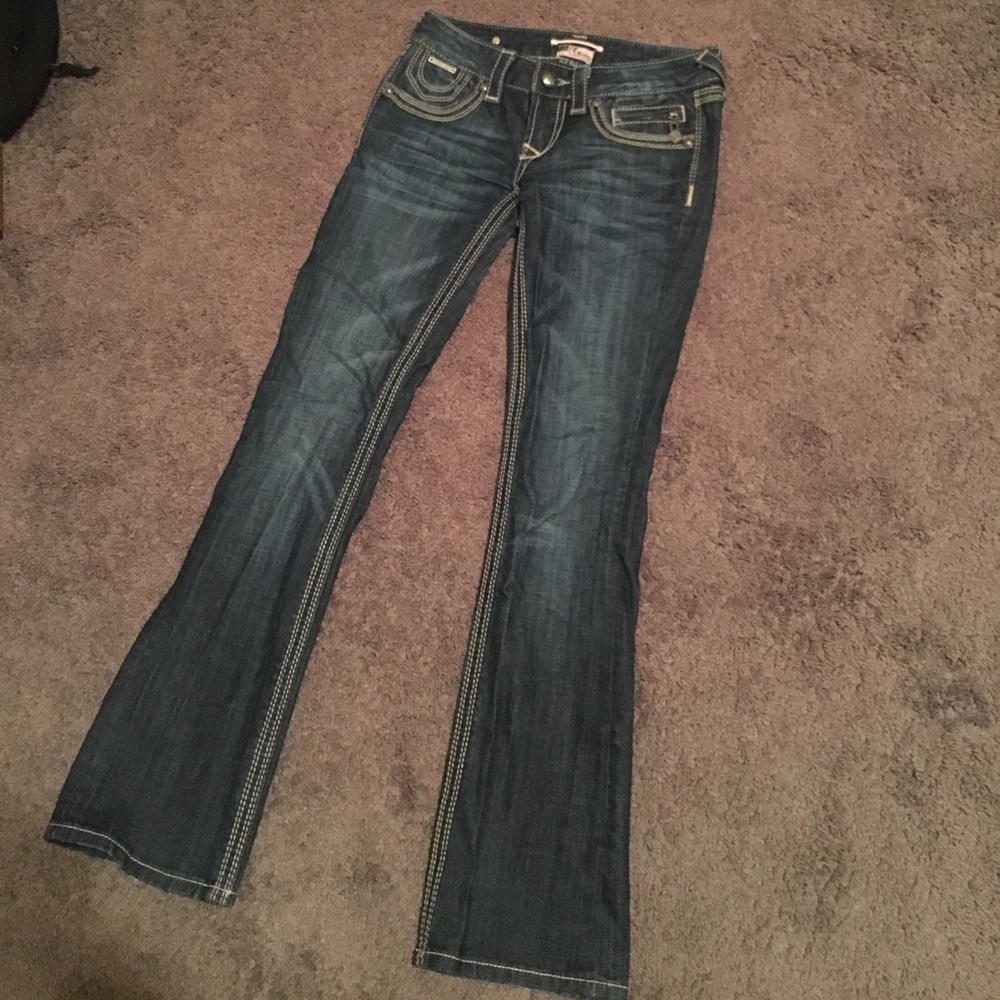 Bootcut Express jeans size 0s