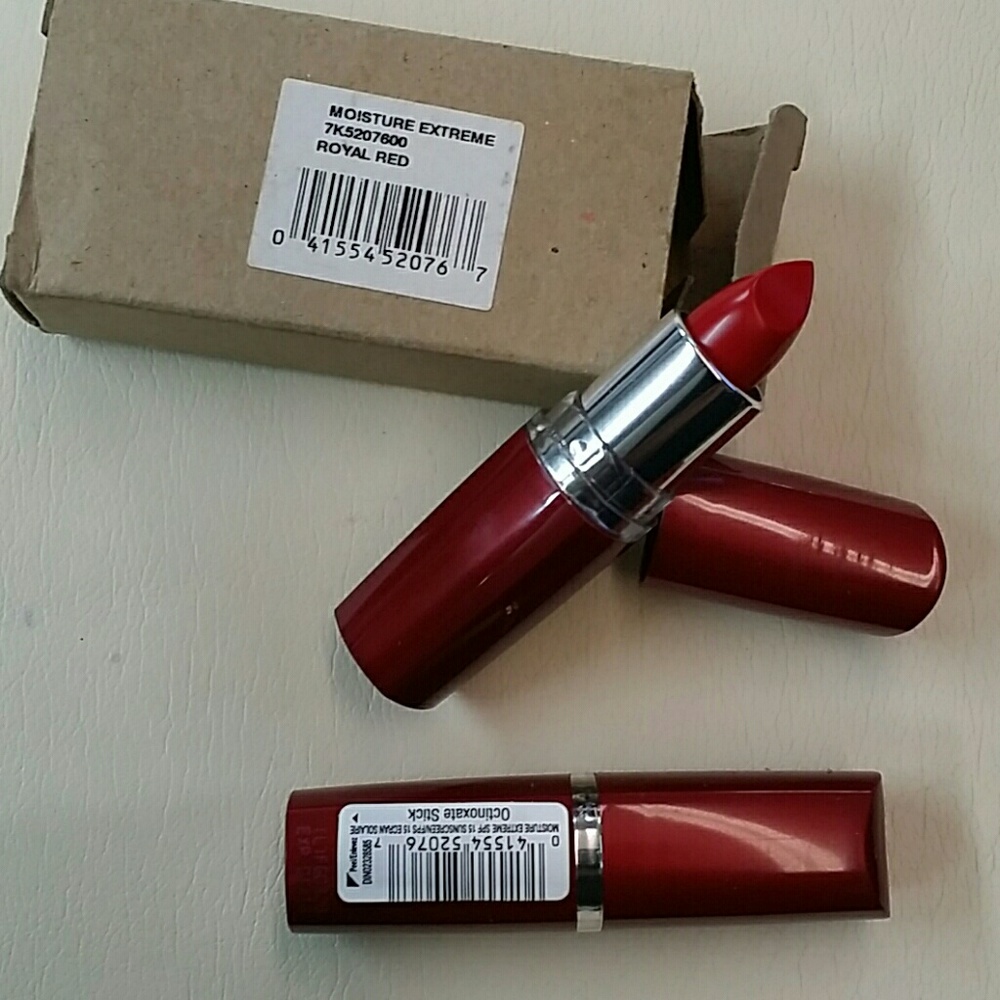 Maybelline Moisture Extreme Red Lipstick - 2 tubes