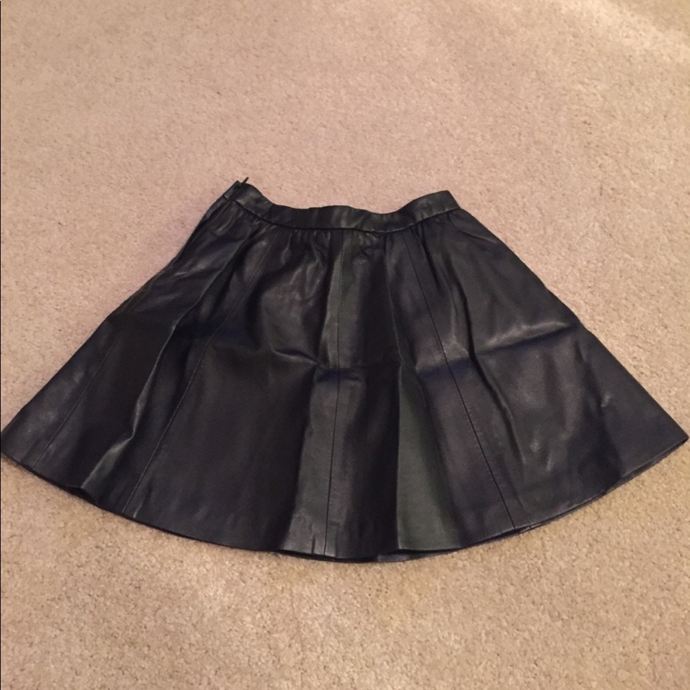 NWT H&M Faux Leather Skirt