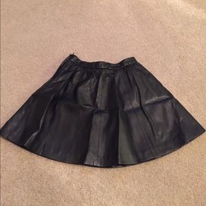 NWT H&M Faux Leather Skirt