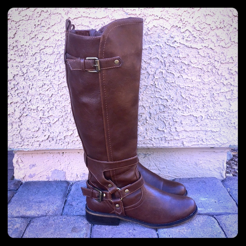 Guess Knee-High Riding Boots Like New 🐻