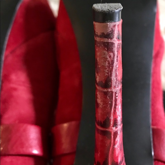 Guess red platform heels - Picture 4 of 5