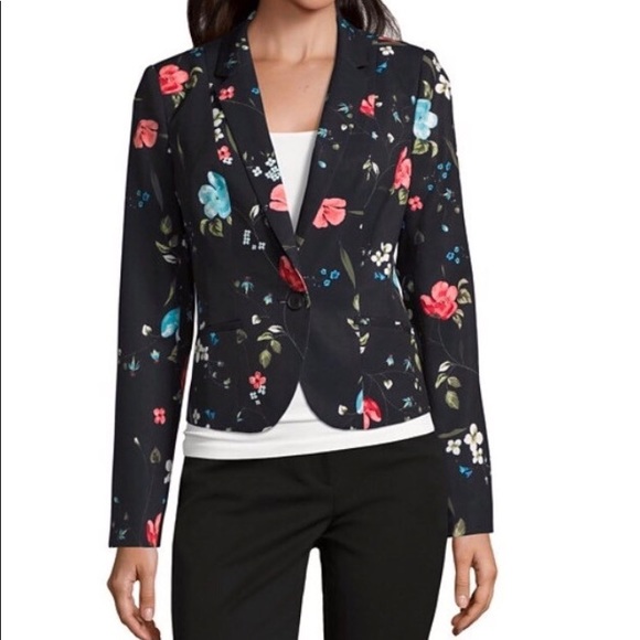 2 piece floral set! Look! Pants/Jacket! - Picture 2 of 4