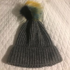 Zara Pom Pom winter hat