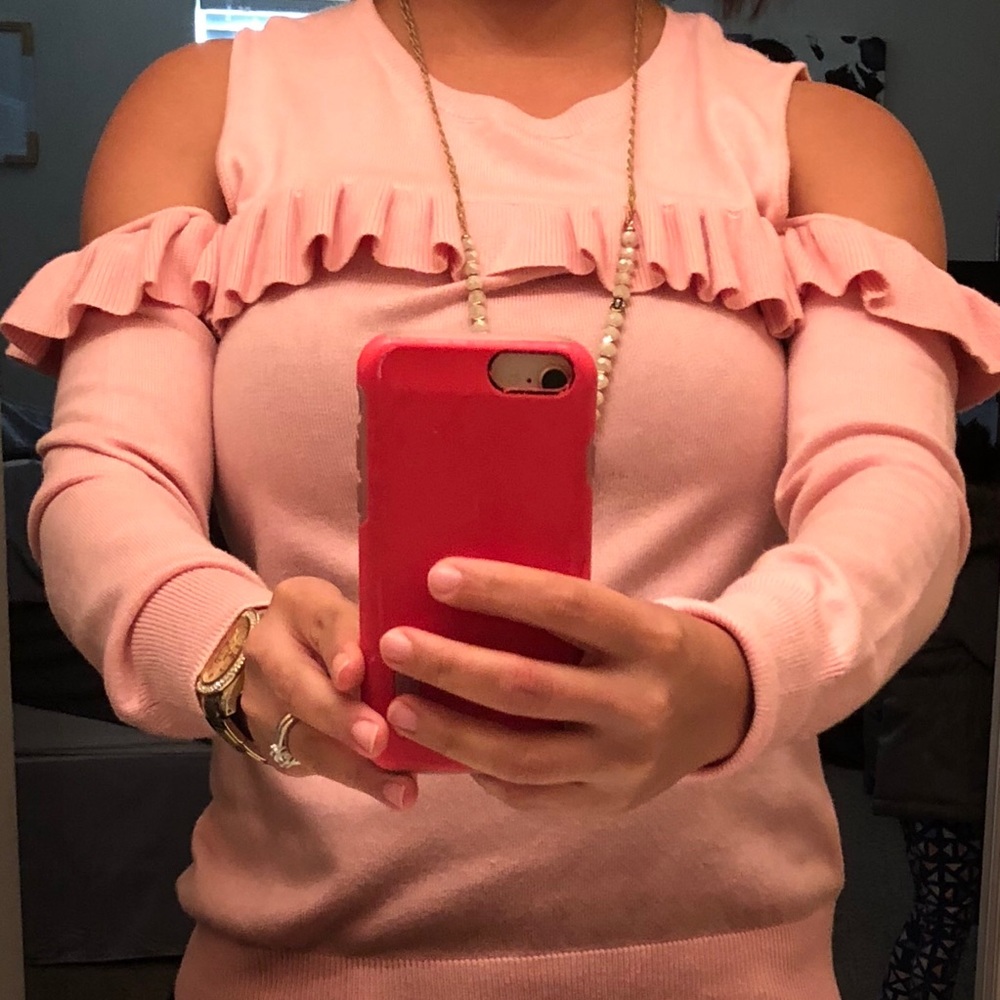 Michael Kors New Cold Shoulder Sweater