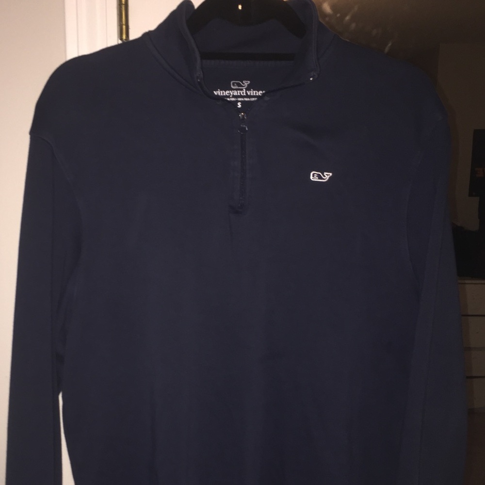 Vineyard vines 1/4 zip. Blue
