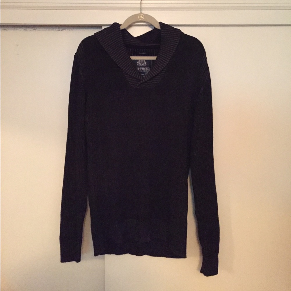 Black/gray Men’s Sweater