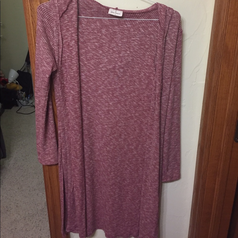 Red/Pink Cardigan
