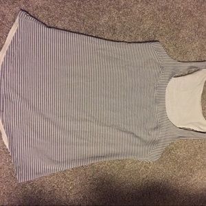 Lululemon rulu singlet tank top striped size 6