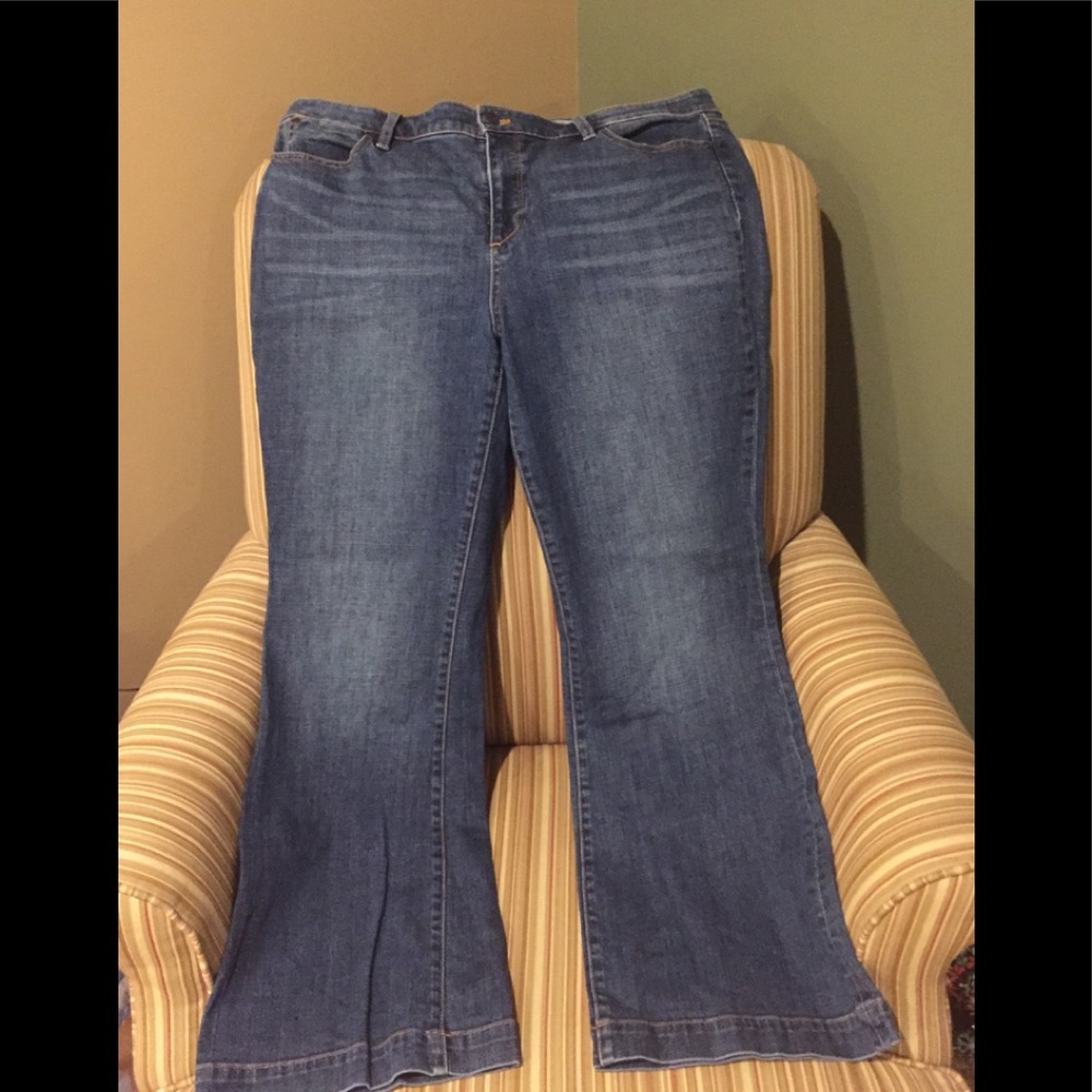 Talbots flare jeans