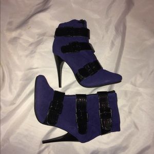 High heel ankle boots