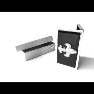 Fleur De Lis business card holder case