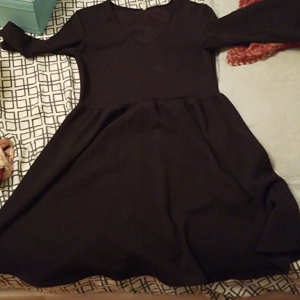 Work friendly black dress