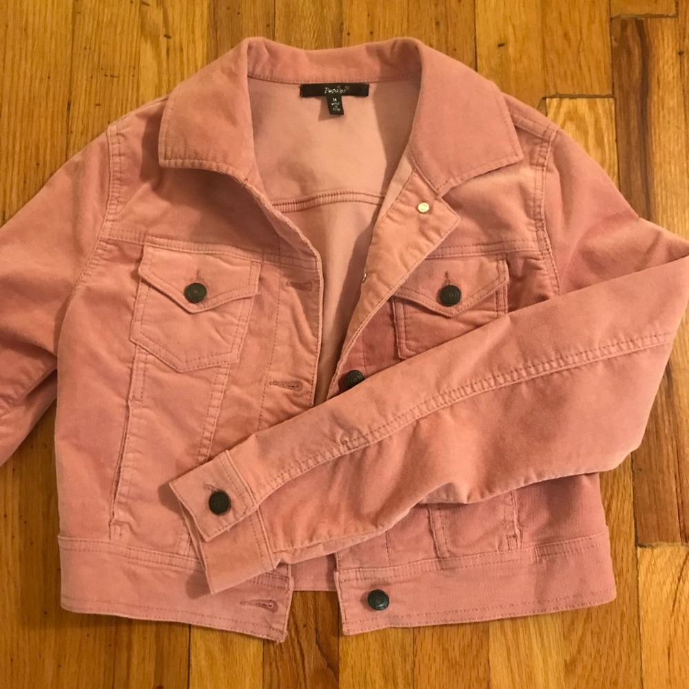 Blush Corduroy Jacket