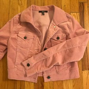Blush Corduroy Jacket