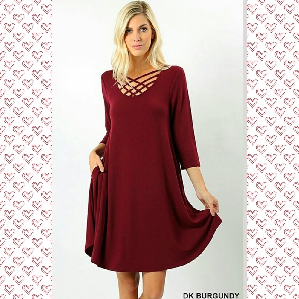 Strappy neck DRESS [final price]